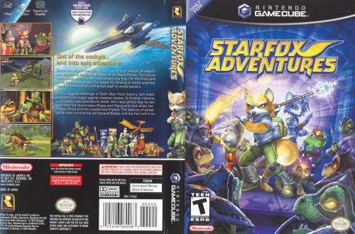 Star Fox Adventures (Europe) (En,Fr,De,Es,It) (v1.00) Cover - Click for full size image